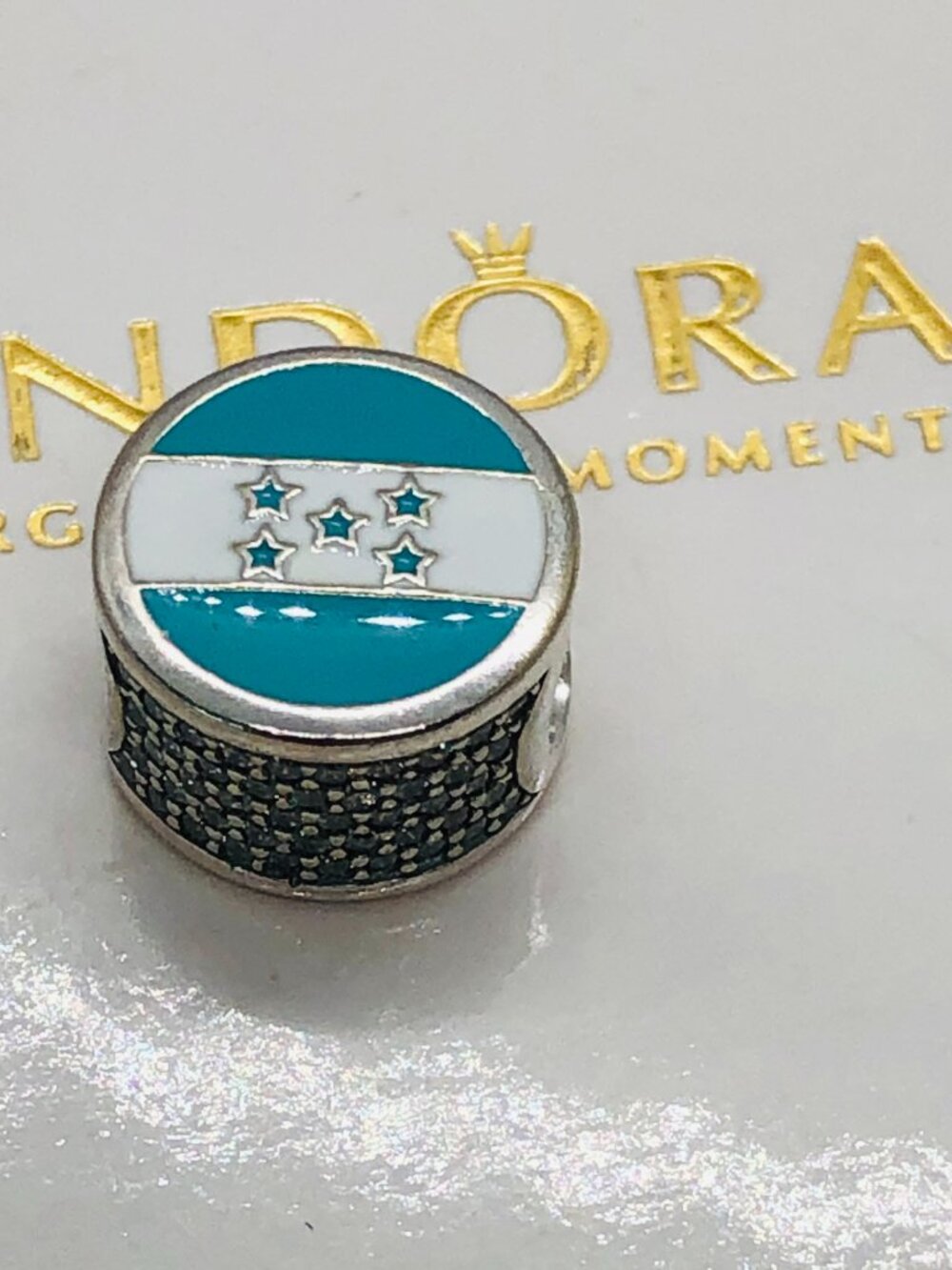 Pandora Honduras Country Flag Charm